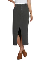 Wash Lab Denim Daily Slit Midi Skirt at Nordstrom,