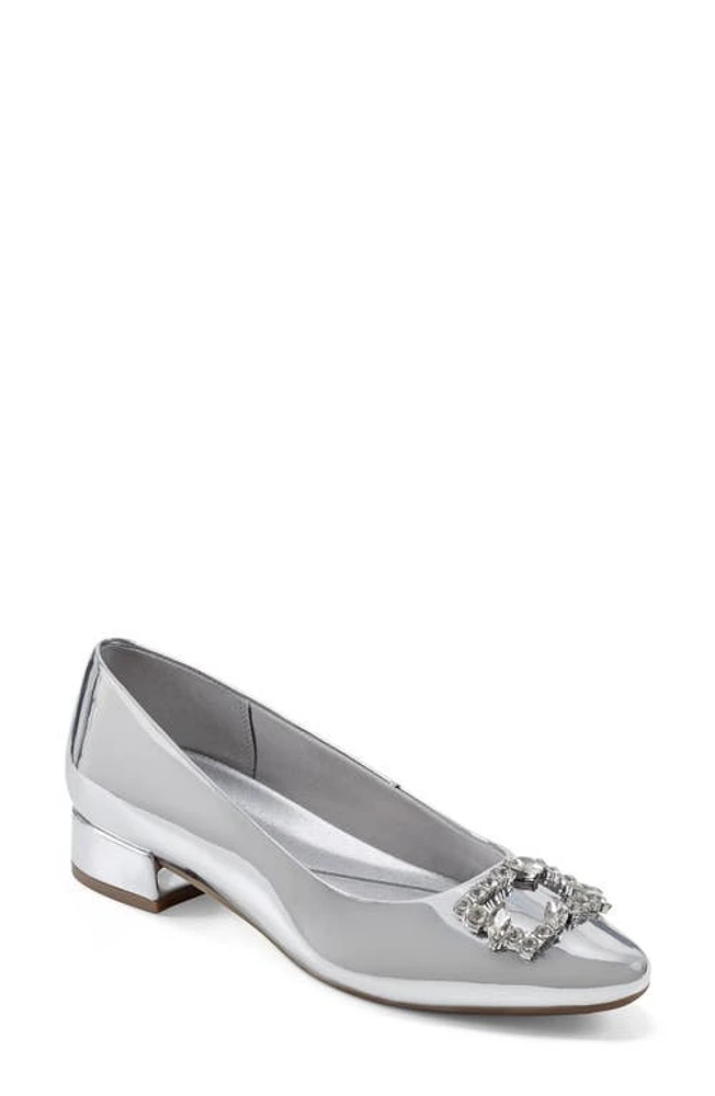 Easy Spirit Carisma Pump Metallic Silver at Nordstrom,