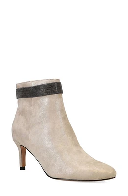 Pelle Moda Yori Chain Embellished Bootie Dk Taupe at Nordstrom,