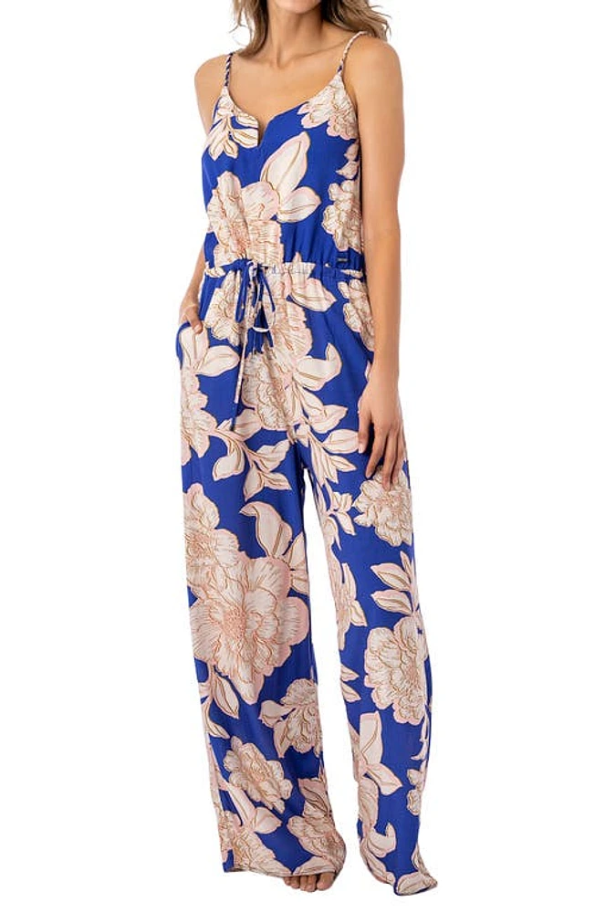 Maaji Blue Bouquet Arielle Cover-Up Jumpsuit at Nordstrom,