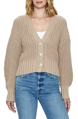 Pistola Mallory Cotton Cardigan Sable at Nordstrom,