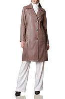 Avec Les Filles Faux Leather Topper Coat at Nordstrom,