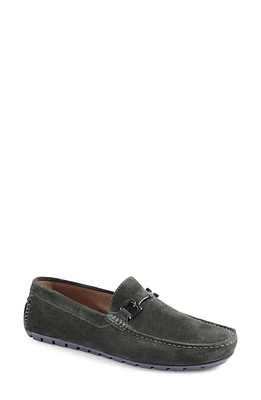 Bruno Magli Xander Driving Loafer in Military Green Suede at Nordstrom, Size 7