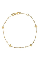 Bony Levy BLG 14K Gold Geometric Station Bracelet in 14K Yellow Gold at Nordstrom, Size 7