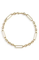 Jane Basch Designs Mixed Link Chain Necklace in Gold at Nordstrom