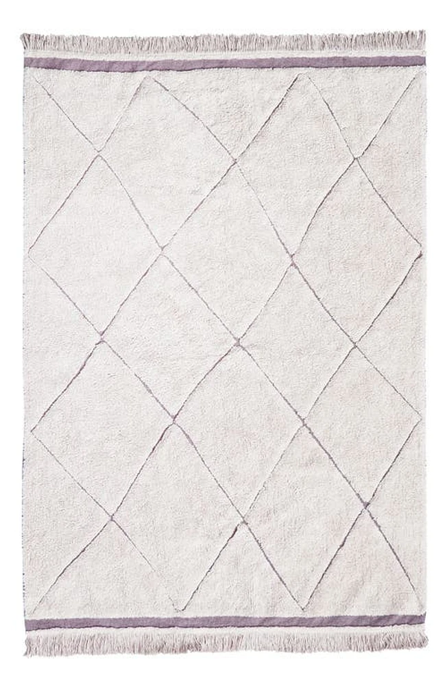 Lorena Canals RugCycled Bereber Washable Cotton Blend Rug in Natural Rugcycled Yarn at Nordstrom, Size 3Ft 0In X 4Ft 3In