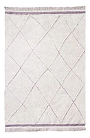 Lorena Canals RugCycled Bereber Washable Cotton Blend Rug in Natural Rugcycled Yarn at Nordstrom, Size 3Ft 0In X 4Ft 3In