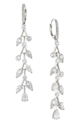 Nadri Olivia Drop Earrings in Rhodium at Nordstrom