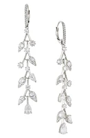 Nadri Olivia Drop Earrings in Rhodium at Nordstrom