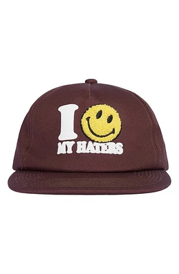 MARKET SMILEY Haters Baseball Cap in Acorn at Nordstrom