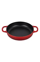 Le Creuset Signature Enamel Cast Iron Everyday Pan in Cerise at Nordstrom, Size 11 In