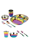 Ahimsa Dine & Develop 9-Piece Dish Set in Rainbow at Nordstrom