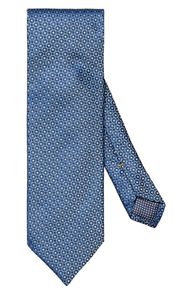 Eton Circles Silk Tie in Dark Blue at Nordstrom