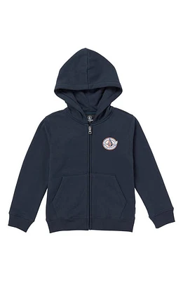 Volcom Kids' Hiflyer Zip Hoodie in Navy at Nordstrom, Size 2T