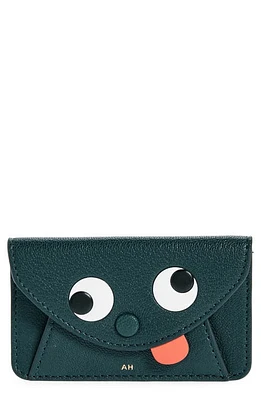 Anya Hindmarch Zany Envelope Purse Sticker in Dark Holly /Alpine Green at Nordstrom