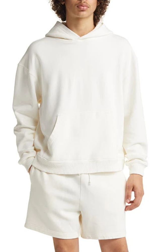 Elwood Core Oversize Organic Cotton Brushed Terry Hoodie at Nordstrom,