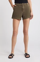 AG Caden Tailored Trouser Shorts Sulfur at Nordstrom,