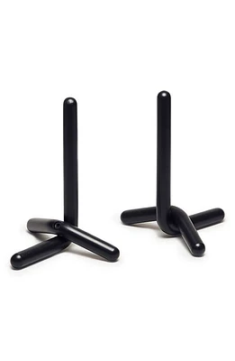 CRAIGHILL Cal Carbon Steel Bookends in Black at Nordstrom