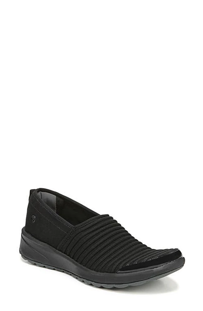 BZees Glee Slip-On Sneaker Black Fabric at Nordstrom,