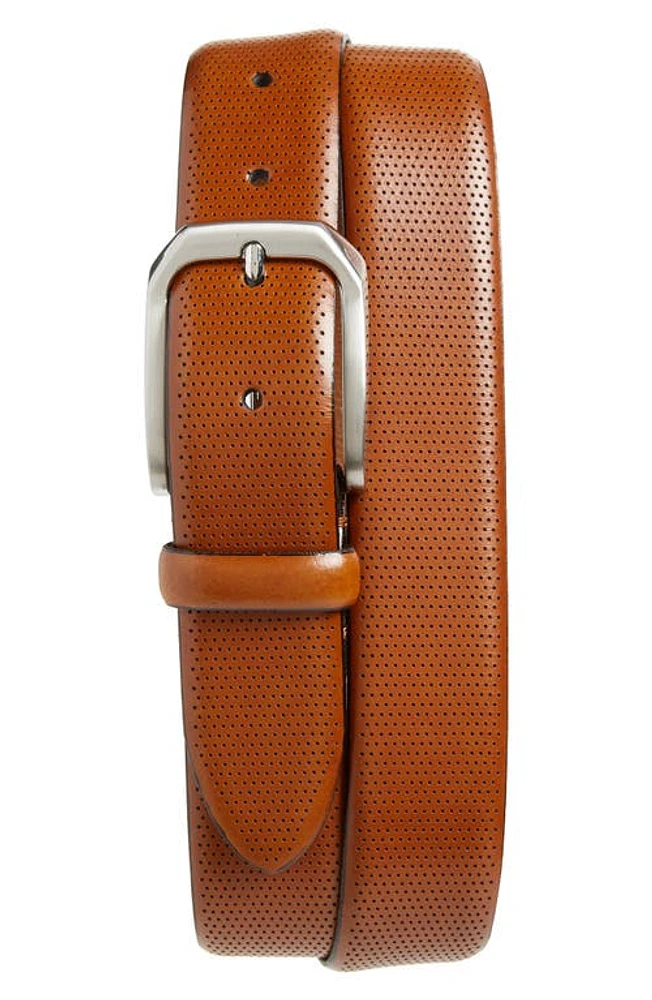 Johnston & Murphy Calfskin Belt Tan at Nordstrom,