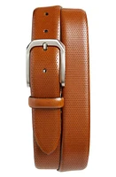 Johnston & Murphy Calfskin Belt Tan at Nordstrom,