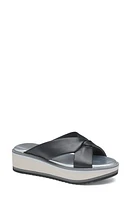 Johnston & Murphy Grace Platform Sandal Black Glove at Nordstrom,