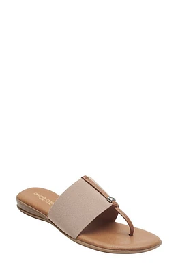 André Assous Nice Featherweights Slide Sandal Ecru at Nordstrom,