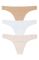 On Gossamer Cabana Cotton 3-Pack Thongs at Nordstrom,