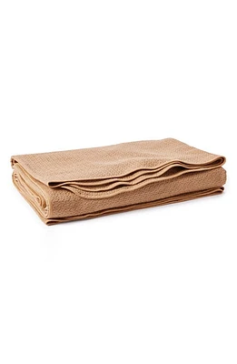 Coyuchi Honeycomb Organic Cotton Blanket in Ginger at Nordstrom