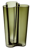 Iittala Alvar Aalto Finlandia Crystal Vase in Moss Green at Nordstrom