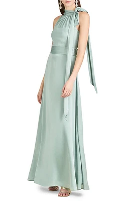 Sachin & Babi Kayla Halter Gown Jade at Nordstrom,