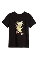 TINY TRIBE Kids' That's Bananas Graphic T-Shirt Black at Nordstrom,