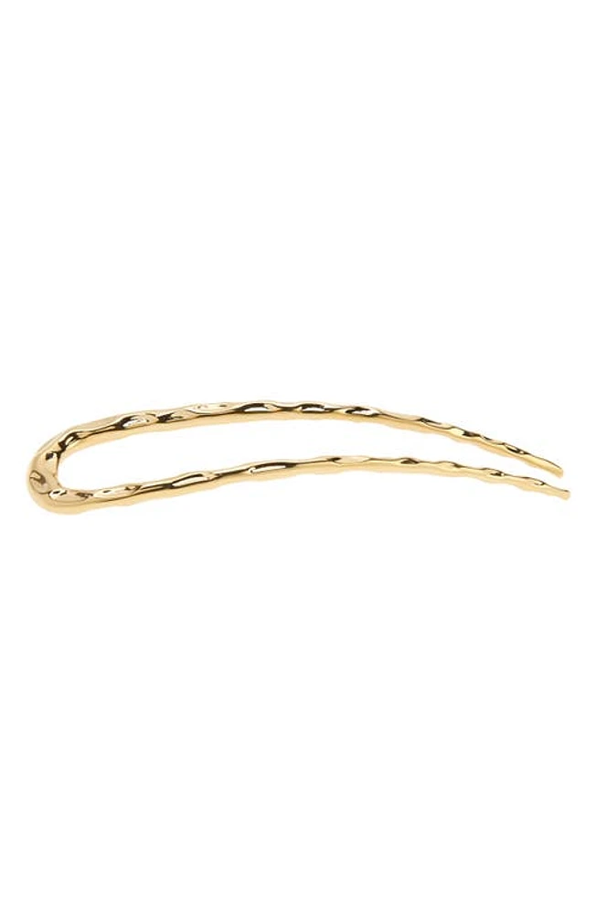 Machete Wavy French Hair Pin in Gold at Nordstrom