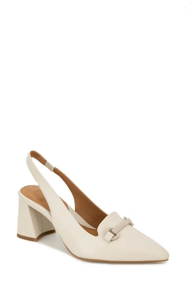 GENTLE SOULS BY KENNETH COLE Dionne Block Heel Slingback Pump Stone at Nordstrom,