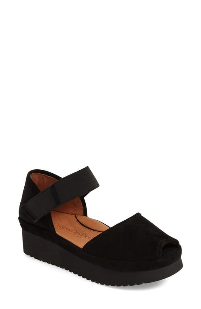 L'Amour des Pieds Amadour Platform Sandal Suede Leather at Nordstrom