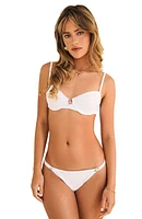 Dippin Daisys Harbor Cheeky Bikini Bottom White at Nordstrom,