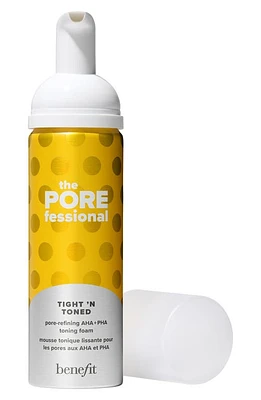 Benefit Cosmetics The POREfessional Tight 'n Toned Pore Refining AHA+PHA Toner in Regular at Nordstrom