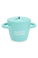 Bella Tunno Savage Snacker Happy Snacker Cup & Lid in Blue at Nordstrom