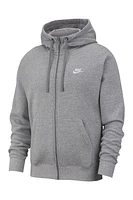 Nike Men's Club Zip-Up Logo Hoodie at Nordstrom,