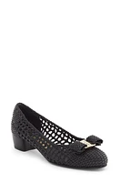 FERRAGAMO Vara Pump in Black at Nordstrom, Size 10