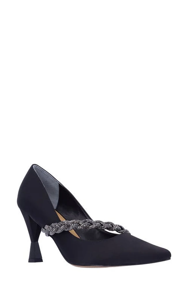 J. Reneé Nyomee Pointed Toe Pump Black at Nordstrom,