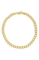 Bony Levy Men's 14K Gold Curb Chain Bracelet in 14K Yellow Gold at Nordstrom, Size 8