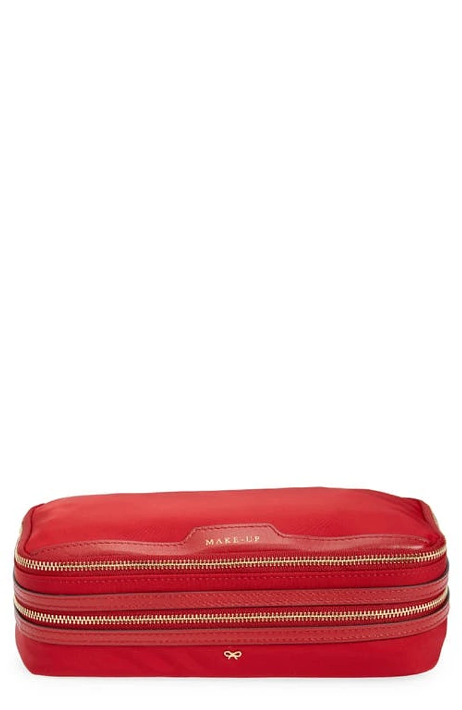 Anya Hindmarch Make-Up Recycled Nylon Cosmetics Zip Pouch in at Nordstrom