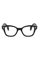 Ray-Ban 49mm Optical Glasses in Shiny Black at Nordstrom