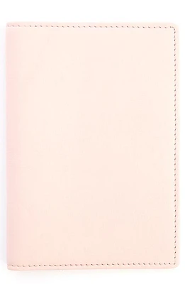 ROYCE New York RFID Leather Passport Case in Light Pink at Nordstrom