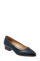 Trotters Jewel Pump Navy Leather at Nordstrom