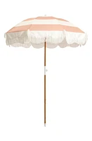 BUSINESS AND PLEASURE CO The Holiday Beach Umbrella in Pink Capri Stripe at Nordstrom