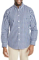 Johnny Bigg Blaine Check Button-Down Shirt Royal at Nordstrom,