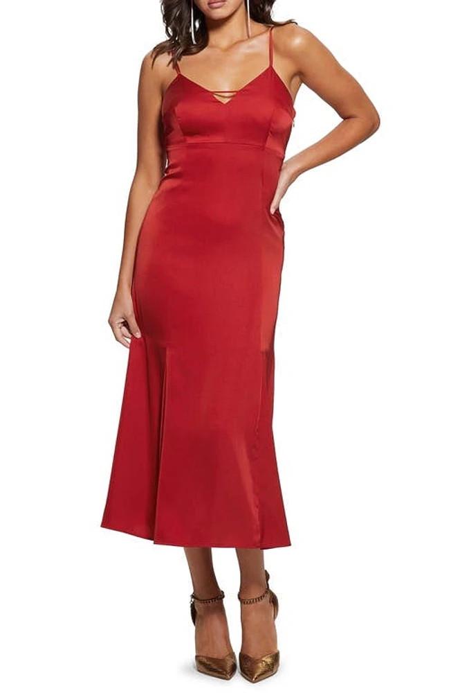 GUESS Monique Slipdress Red at Nordstrom,