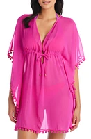 Rod Beattie Pompom Cover-Up Caftan at Nordstrom,